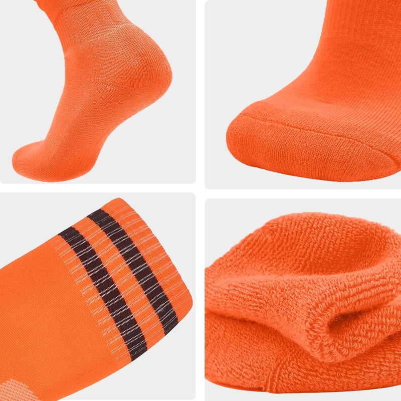 EDCYF Kids Baseball or Softball Socks and Belt Combo Set Softball Knee Socks High Tube Soccer Socks for Youth Boys Girls - Image 4